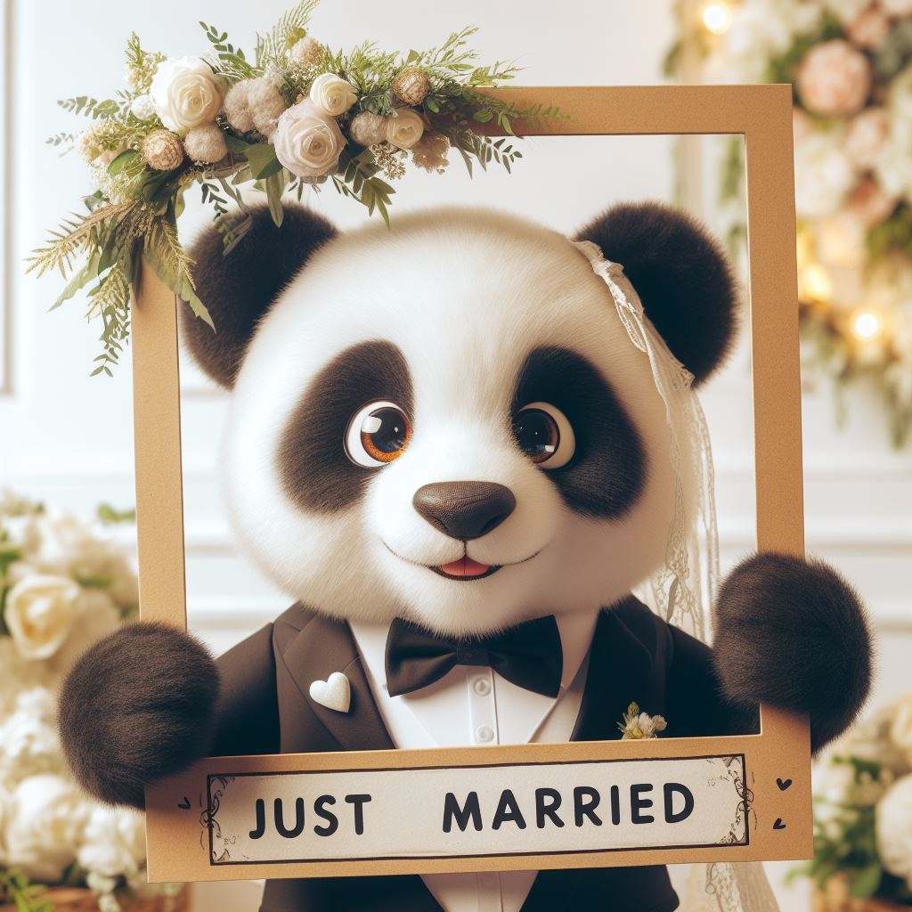 Panda Just Married